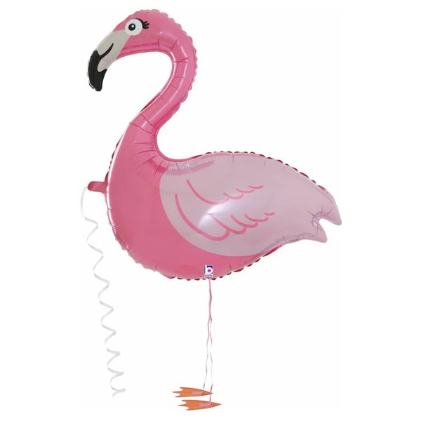 39 Inch (99 cm) Grabo Balloon Friends Flamingo Airwalker