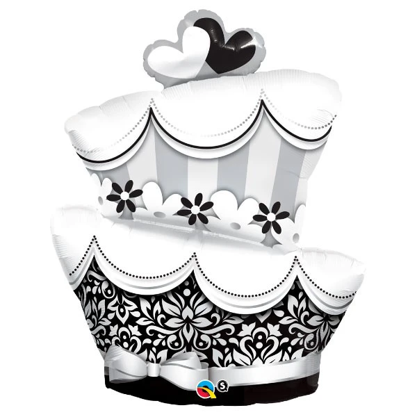 41 Inch (104 cm) Qualatex Fun & Fabulous Wedding Cake folie ballon