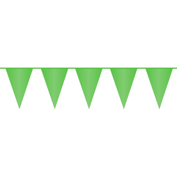 Vlaggenlijn Lime Groen 10 meter